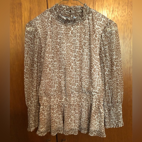 Collective Concepts animal print blouse - Picture 1 of 6